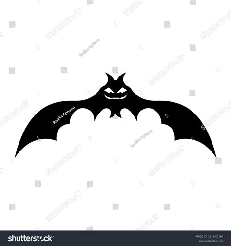 Bat Silhouette Great Part Design Halloween Stock Vector (Royalty Free) 2213301267 | Shutterstock