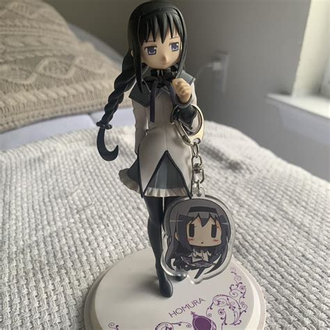 Homura figure and keychain. #pmmm #animefigure - Depop