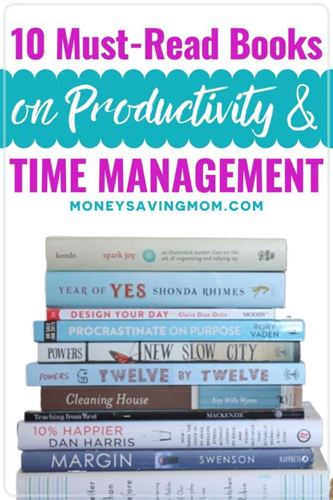 My Top 10 Favorite Books on Productivity & Time Management | Books to read, Time management ...