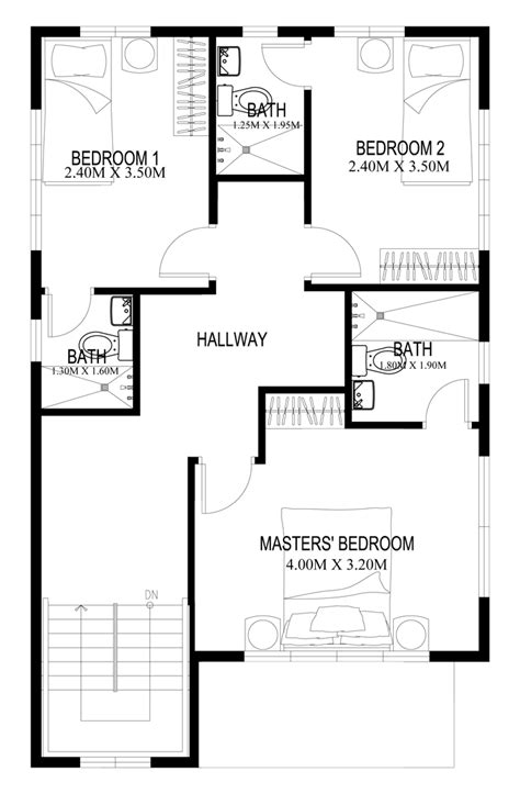 2 Story House Floor Plan With Dimensions - floorplans.click