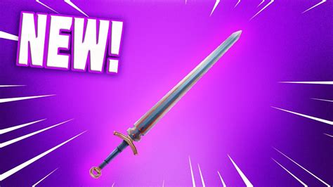 NEW SWORD MELEE WEAPON! (Fortnite Battle Royale) - YouTube