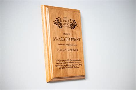 Custom Wood Plaque, Engraved Award Plaque, Corporate Gift, Corporate Award, Custom Engraved - Etsy