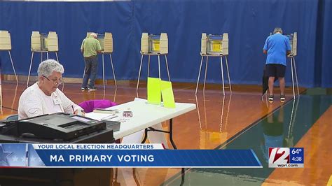 Massachusetts primary: Voters head to the polls - YouTube