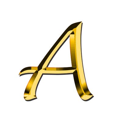 Capital Letter A transparent PNG - StickPNG