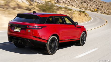 Range Rover Velar | 2018MY P250 SE (Color: Firenze Red) | Rear Three ...