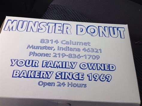 Munster Donuts Menu, Reviews and Photos - 8314 Calumet Ave, Munster, IN 46321-1724 , Munster