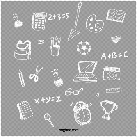 Vector Chalk Effect Learning Materials Free Downloads,cool Arrow,effects PNG Image Free Download ...