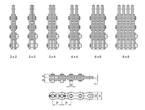 AL Series Leaf Chain - PEER Chain