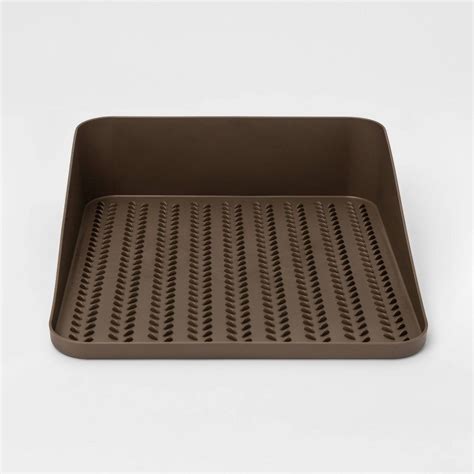 Boot Tray Brown - Threshold™ | Boot tray, Traditional entryway ...