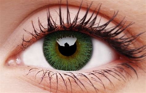 ColourVUE Yellow-Green Fusion Coloured Contact Lenses