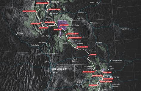 Explore The Continental Divide Trail Wyoming