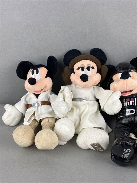 Bid Now: Group of 5 Disney Star Wars Plushies - November 6, 0122 9:00 ...