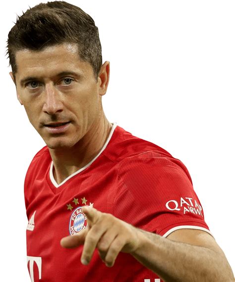 Robert Lewandowski Bayern Munich football render - FootyRenders