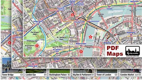 Map Of Downtown London England | secretmuseum