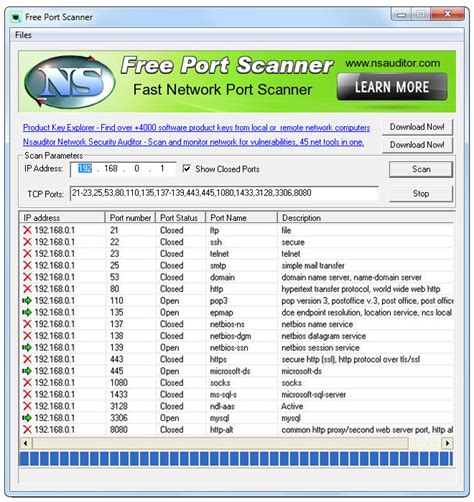 Port Scanner | Free Port Scanner for Scan Ports on Port Ranges