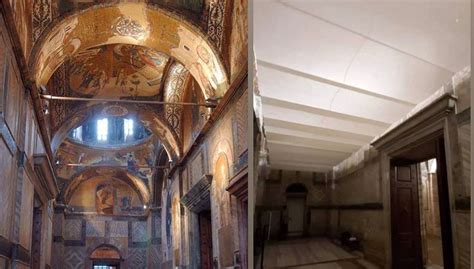 Turkey conceals beauty of Chora Church in preparation for Muslim prayers / OrthoChristian.Com