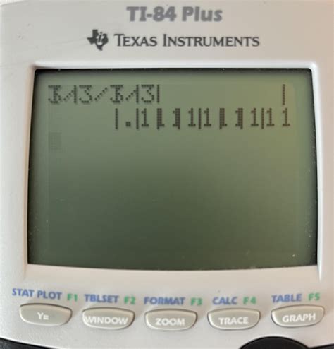 Vertical lines appearing on my TI-84 Plus when putting in numbers. Is there a way to fix this ...