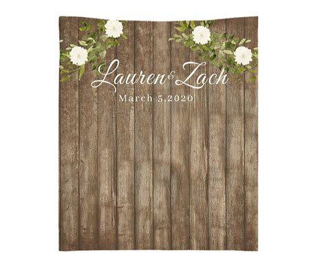 Rustic Wedding Decor Wedding Backdrop for Reception Photo - Etsy