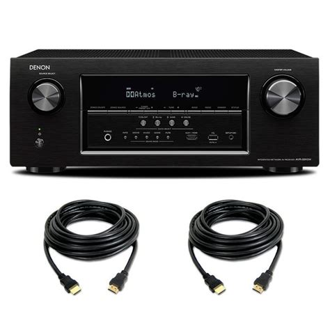 Denon AVR-S910W 7.2-Channel Dolby Atmos Full 4K Ultra HD A/V Receiver with Bluetooth and Wi-Fi ...