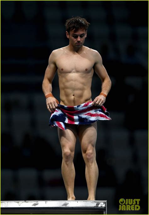 Tom Daley Wins Gold at Diving Championship, Husband Dustin Lance Black Cheers Him On!: Photo ...