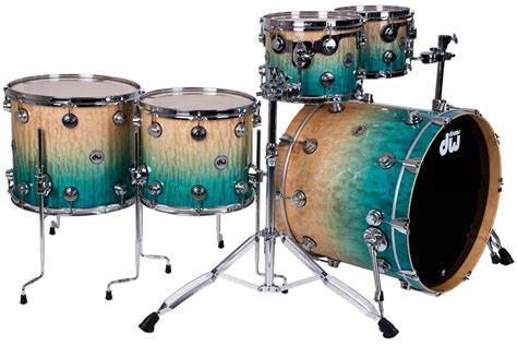 DW Collector´s Exotic Natural t. Regal Blue Fade Over Quilted Maple ...