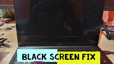 Samsung Laptop Black screen Fix - BlogTechTips