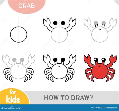 Learn How To Draw A Cartoon Crab Easy Step By Step Crab Drawing – NBKomputer