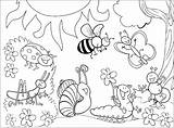 Fly Coloring Pages For Kids Sketch Page sketch template