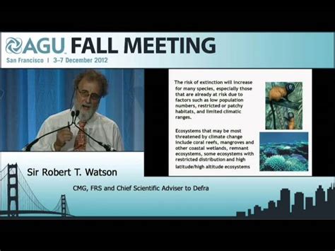 Free Video: Frontiers of Geophysics Lecture - Fall Meeting 2012 from AGU | Class Central