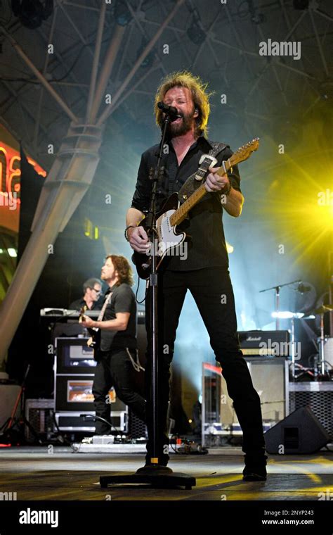 Ronnie Dunn performs during the ACM Concerts at Fremont Street ...