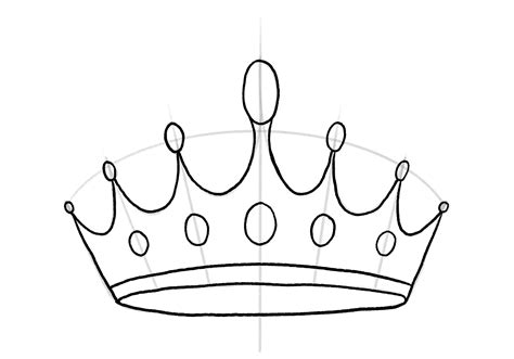 How to Draw a Crown | Design School