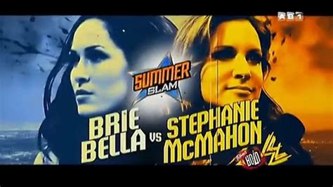 Stephanie McMahon vs Brie Bella (Full Match) - TokyVideo