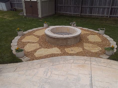 A Decorative Concrete Patio project recently completed in Cincinnati with our newly designed ...