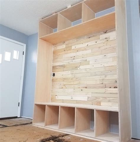 Mudroom Storage Bench Plans | Dandk Organizer