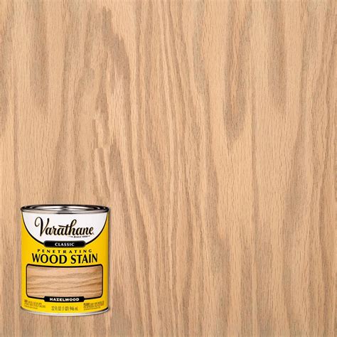 Varathane 1 qt. Hazelwood Classic Interior Wood Stain 355402 - The Home ...