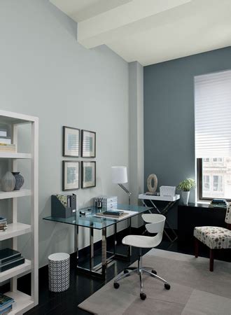 The Best Interior Paint For Office | 10 Top Colors To Inspire - Décor Aid | Interiores grises ...