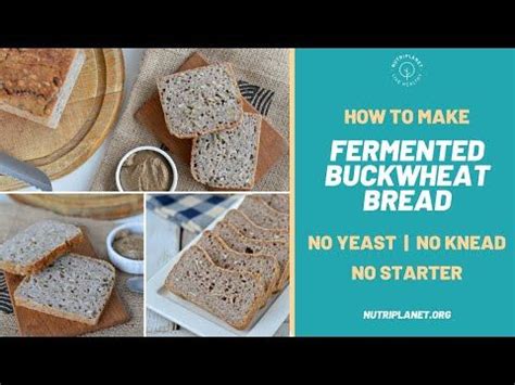 How to Make No Starter Fermented Buckwheat Bread | Recipe | Buckwheat ...
