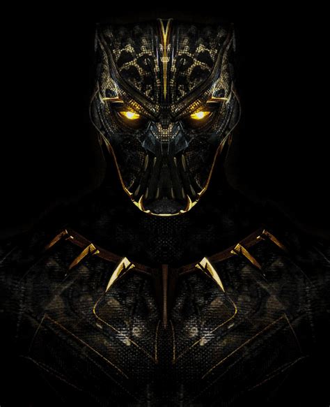 Black Panther Gold Wallpapers - Wallpaper Cave