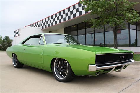 1968, Dodge, Charger, Rt, Streetrod, Street, Rod, Hot, Low, Muscle, Usa ...