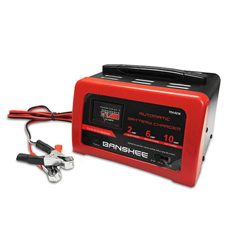 10 Amp 6/12 Volt CAR BATTERY CHARGER MAINTAINER DEEP CYCLE AGM ...