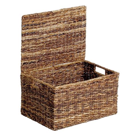 Abaca Rope Basket - Large | At Home