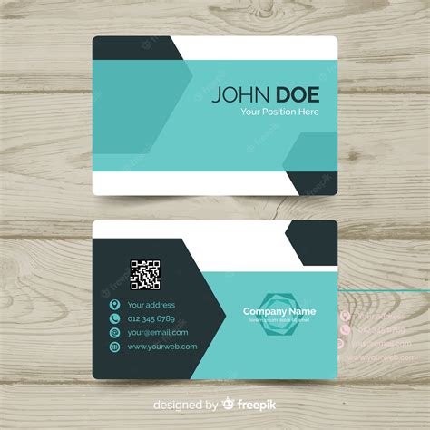 Premium Vector | Elegant business card template