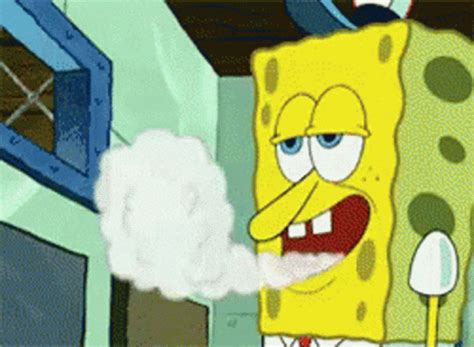 Smokin Spongebob GIF - Smokin Spongebob - Discover & Share GIFs