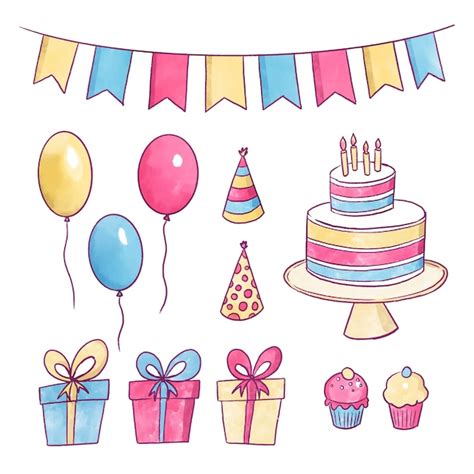 Birthday Clipart Images - Free Download on Freepik