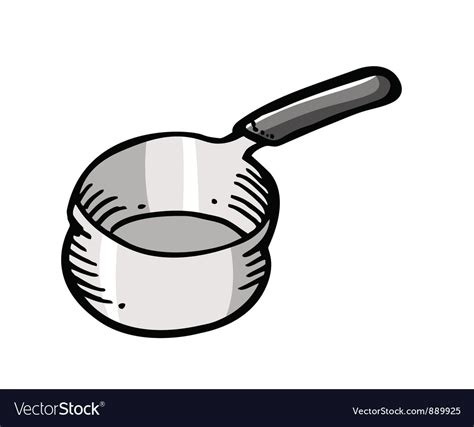 Cooking saucepan Royalty Free Vector Image - VectorStock