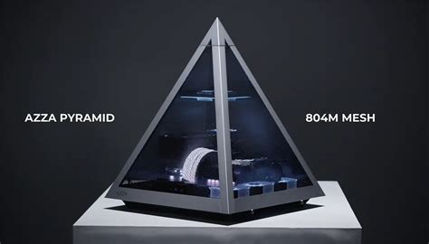 AZZA introduces the new high airflow PYRAMID 804M MESH ATX PC Case