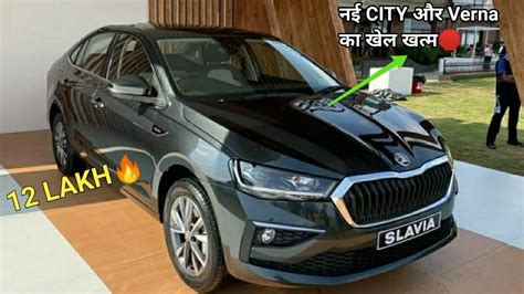 2022 Skoda Slavia (Honda City Rival) Launched in India-Sunroof,Price ...