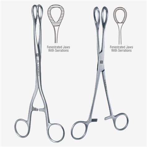 SURTEX® Heywood-Smith Sponge Forcep - Atraumatic looped Jaws