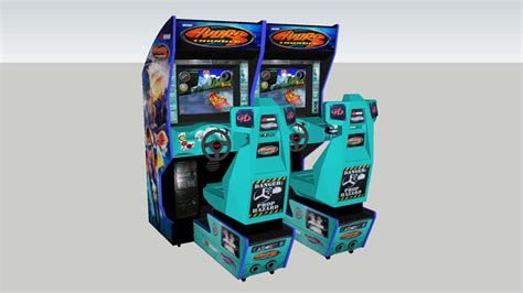 Hydro Thunder Arcade (2-Player Cabinet) | 3D Warehouse