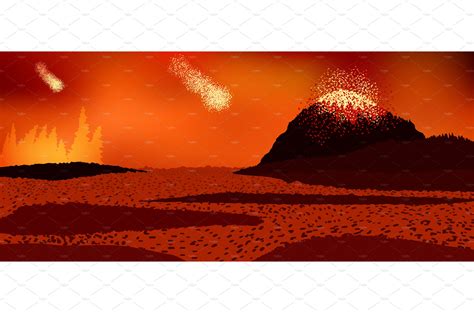 Apocalypse. Apocalyptic scene | Vector Graphics ~ Creative Market